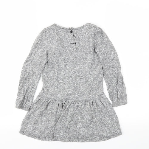Baby Gap  Girls Grey   Fit & Flare  Size 4 Years