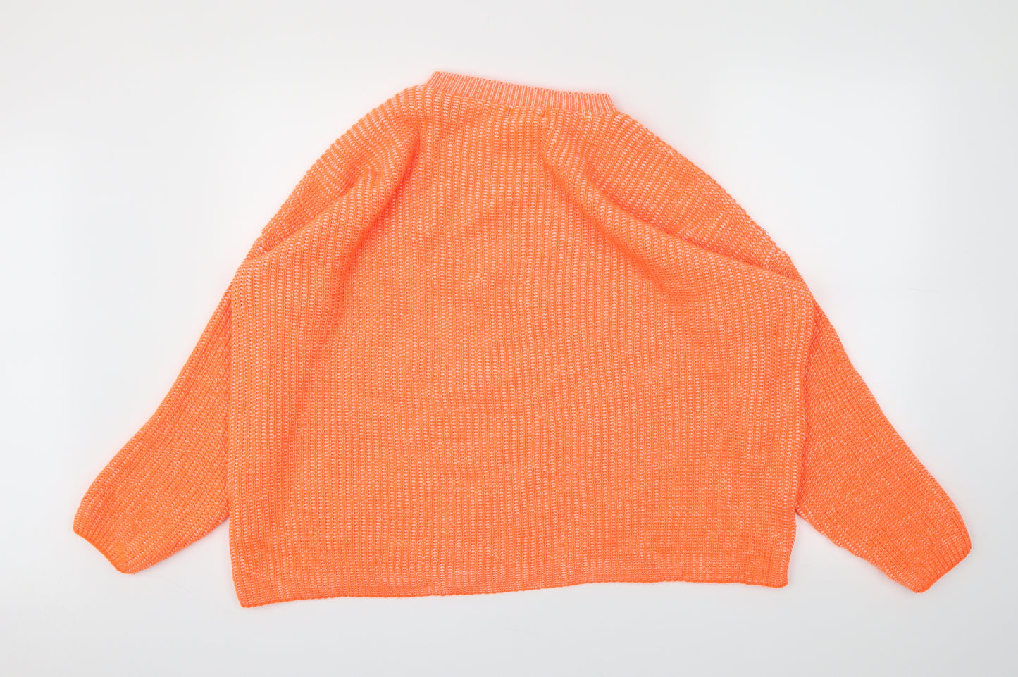 New Look Womens Orange   Pullover Jumper Size M