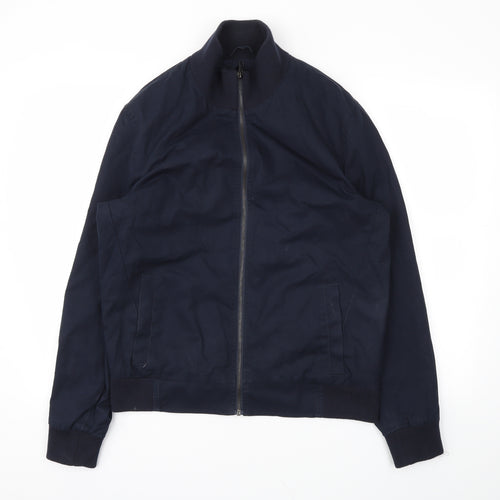 Linea Mens Blue   Jacket Coat Size M