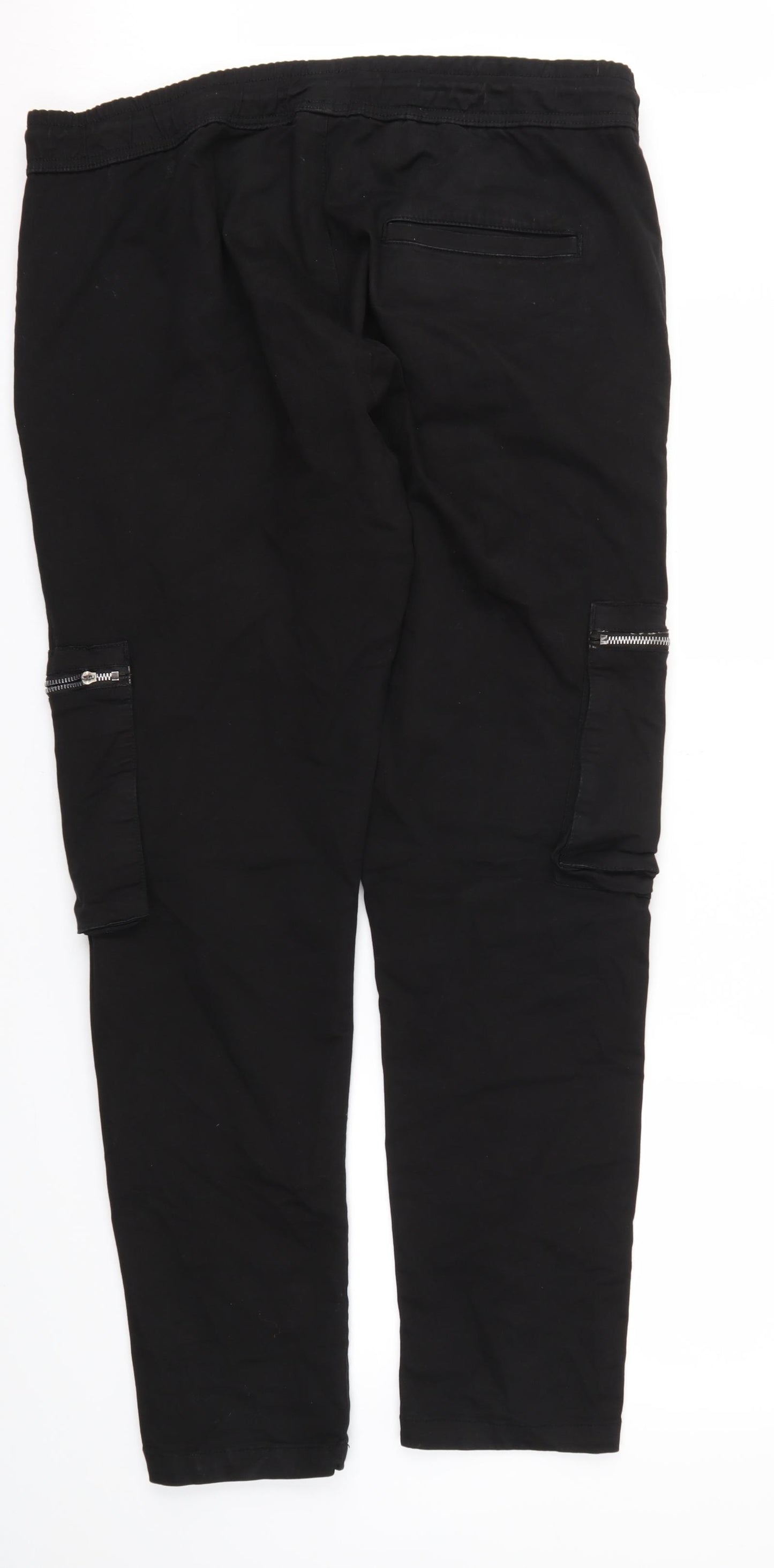 Brave Soul Womens Black   Trousers  Size 36 L31 in