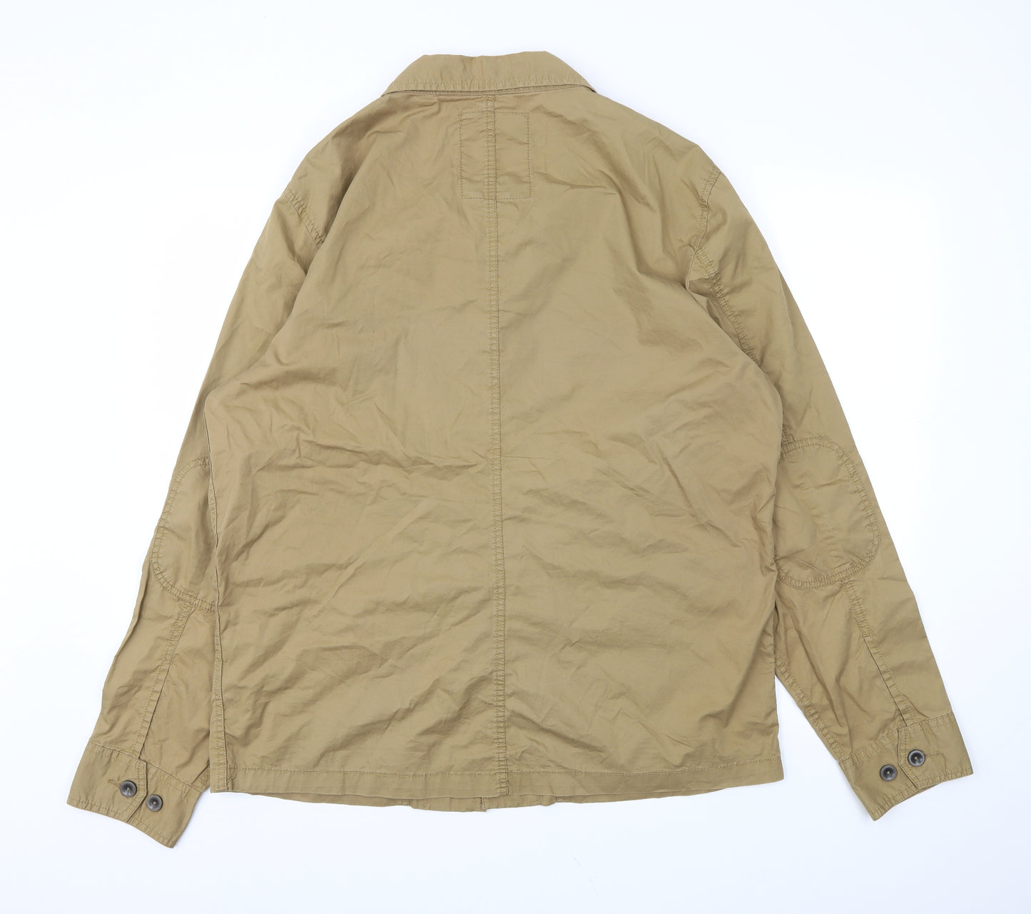 Easy Mens Beige   Jacket Coat Size L