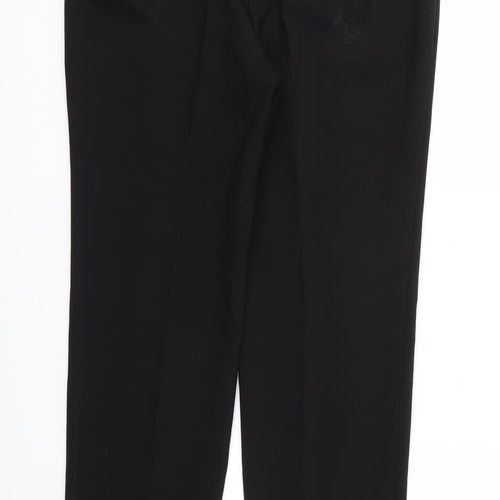Papaya Womens Black   Trousers  Size 12 L28 in