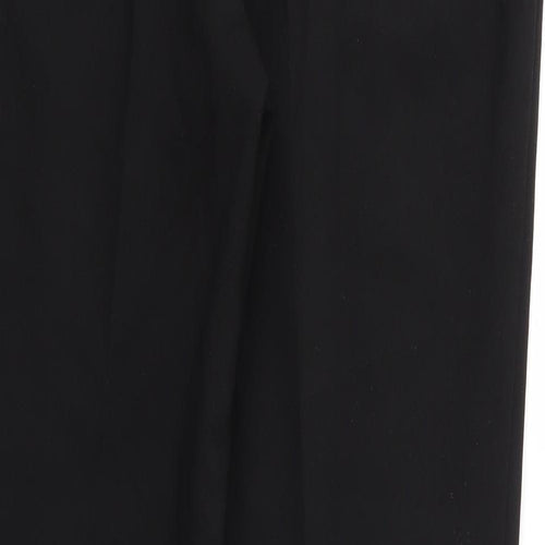 Papaya Womens Black   Trousers  Size 12 L28 in