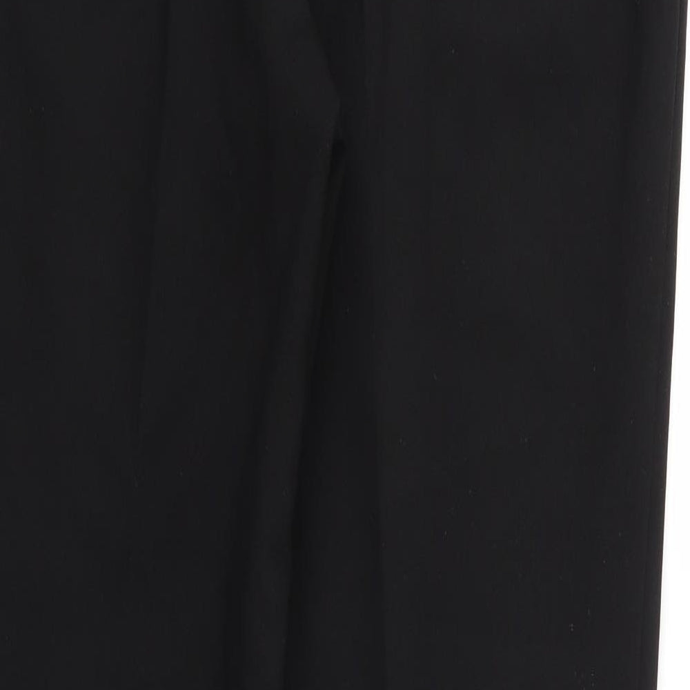 Papaya Womens Black   Trousers  Size 12 L28 in