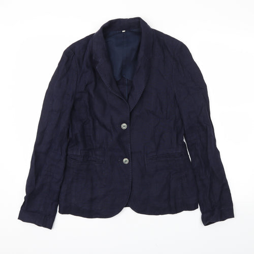 Preworn Womens Blue   Jacket Blazer Size M