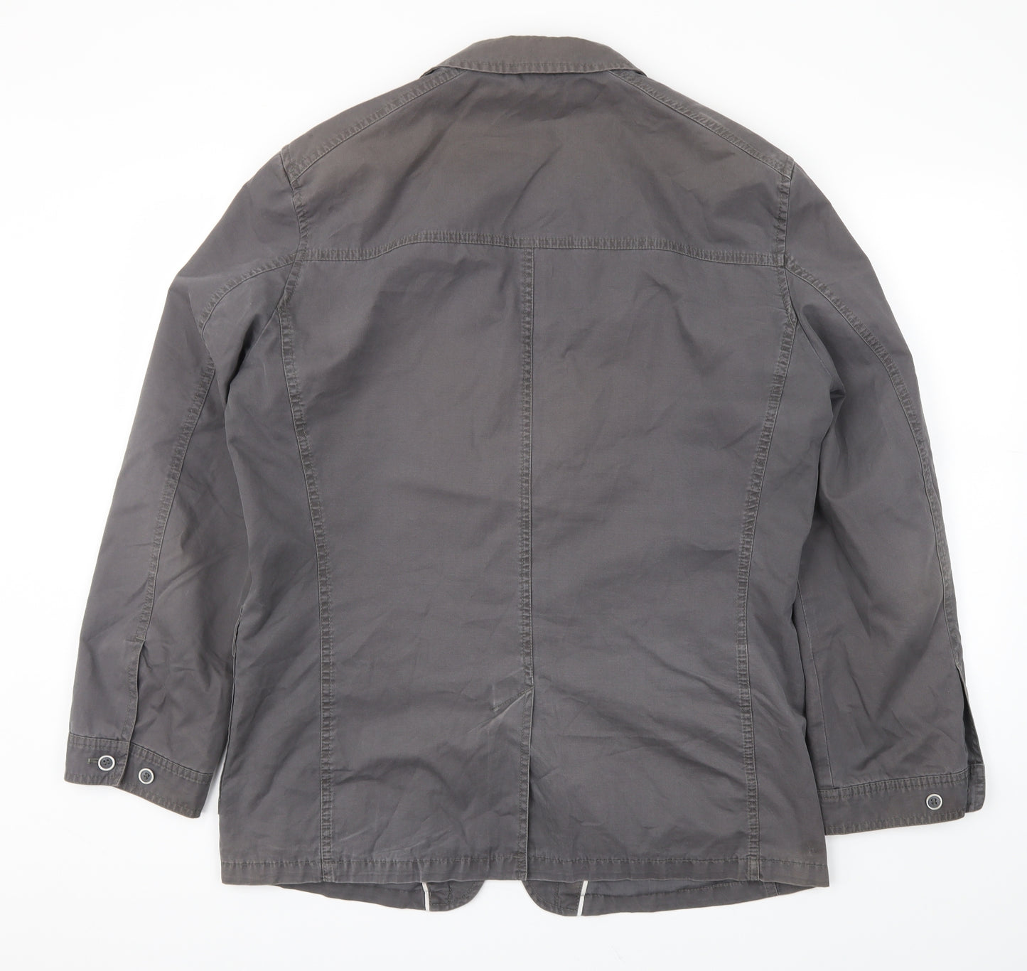 M&S Womens Grey   Jacket Coat Size M