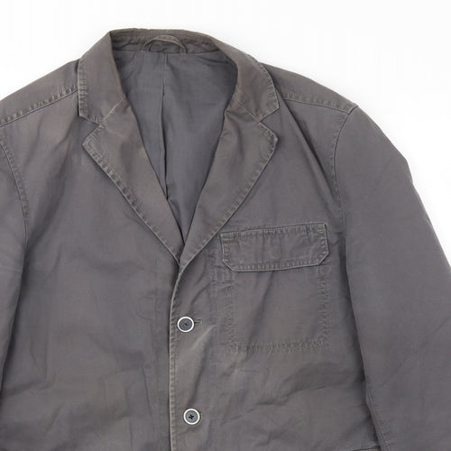 M&S Womens Grey   Jacket Coat Size M