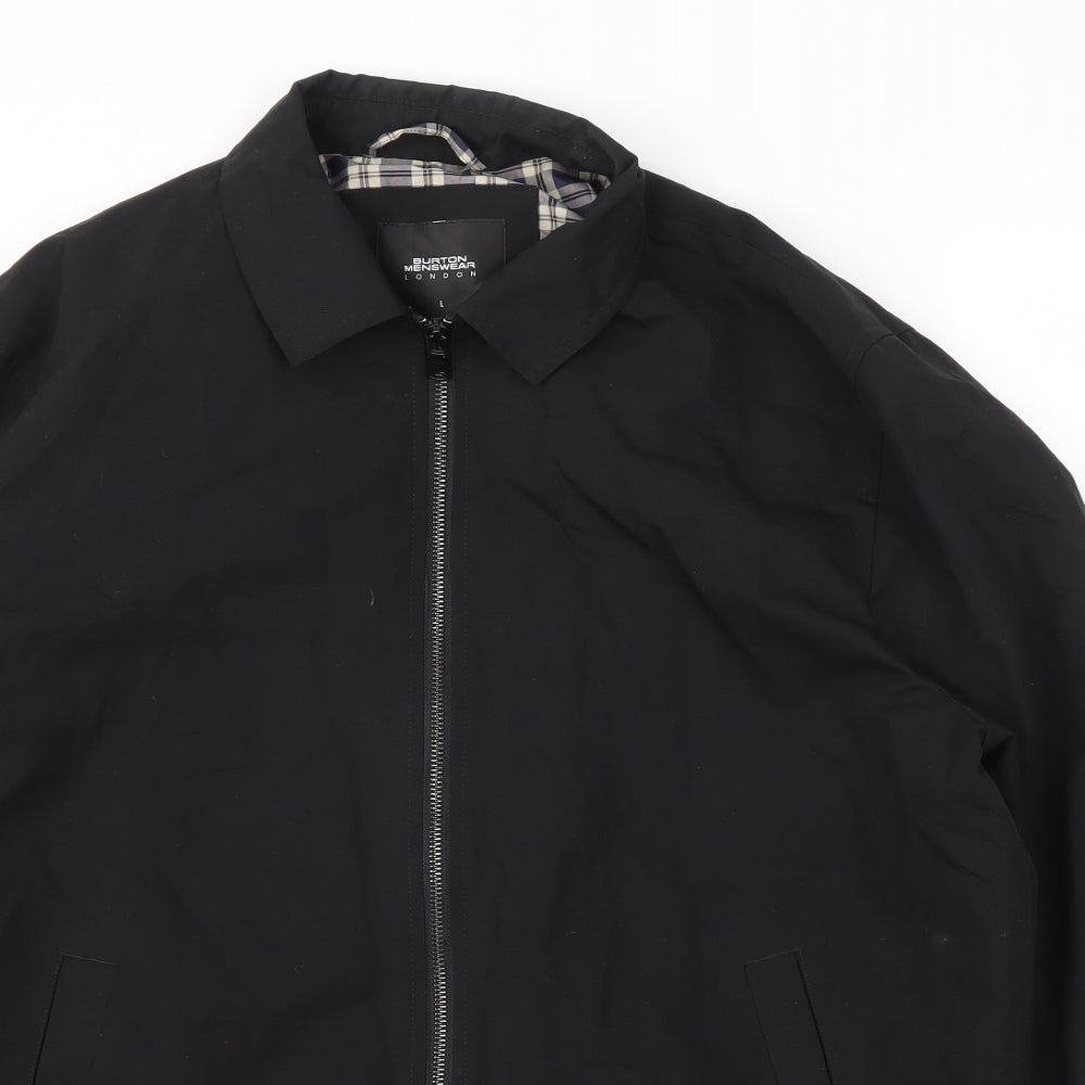 Burton Menswear Mens Black   Jacket  Size L