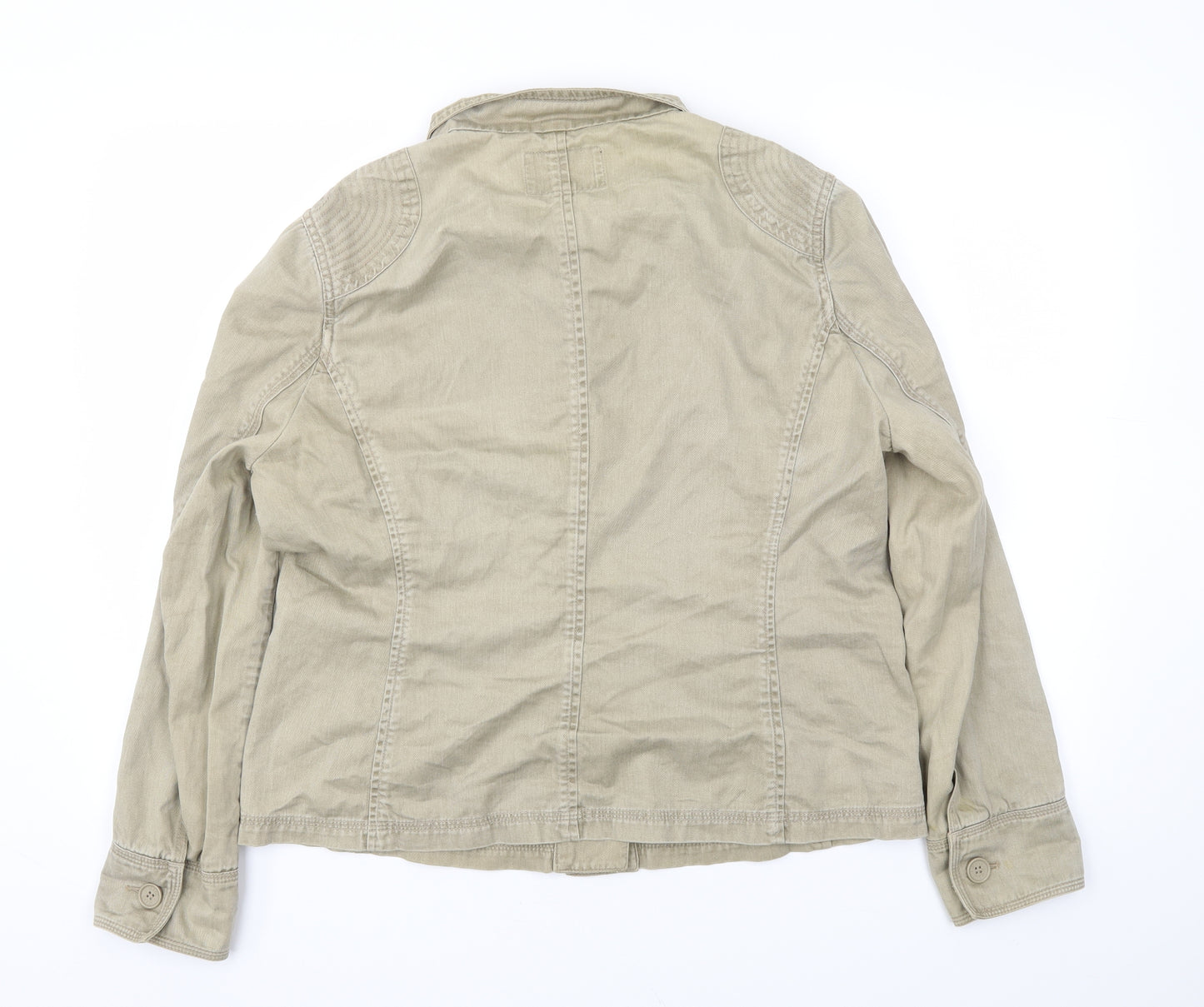 JEANS  Womens Beige   Jacket Coat Size 16