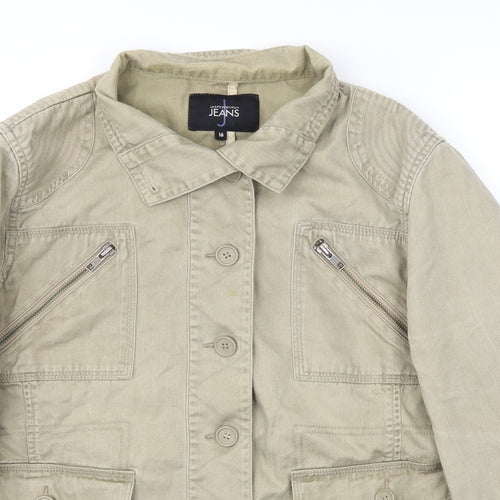 JEANS  Womens Beige   Jacket Coat Size 16