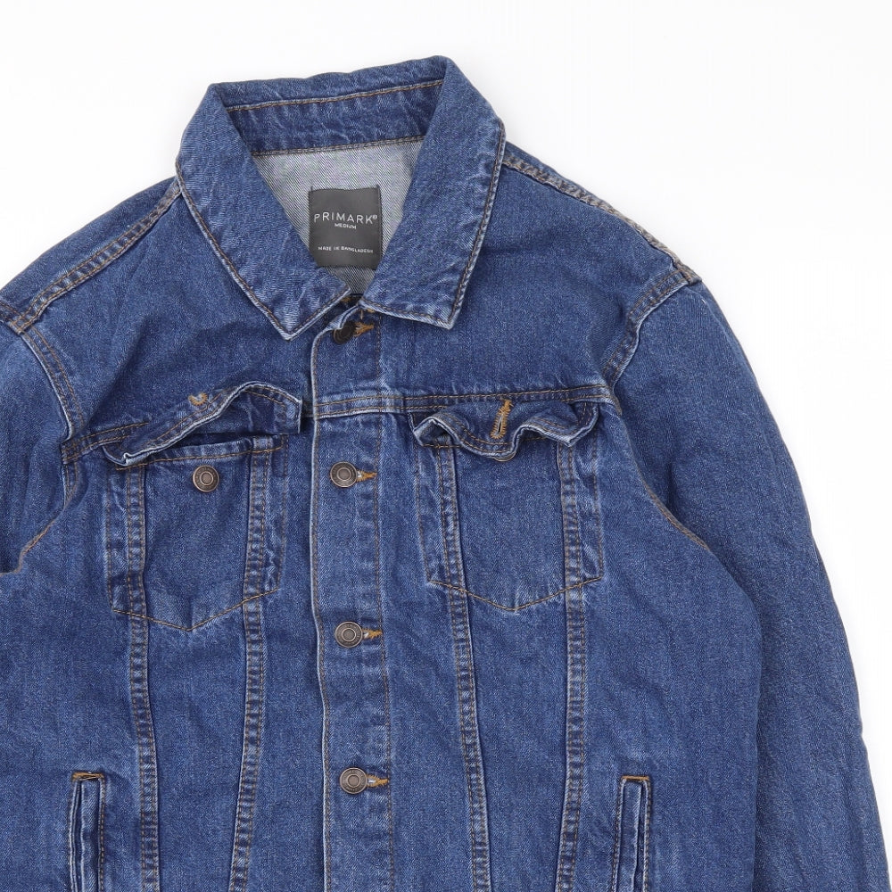 Primark Mens Blue   Jacket  Size M