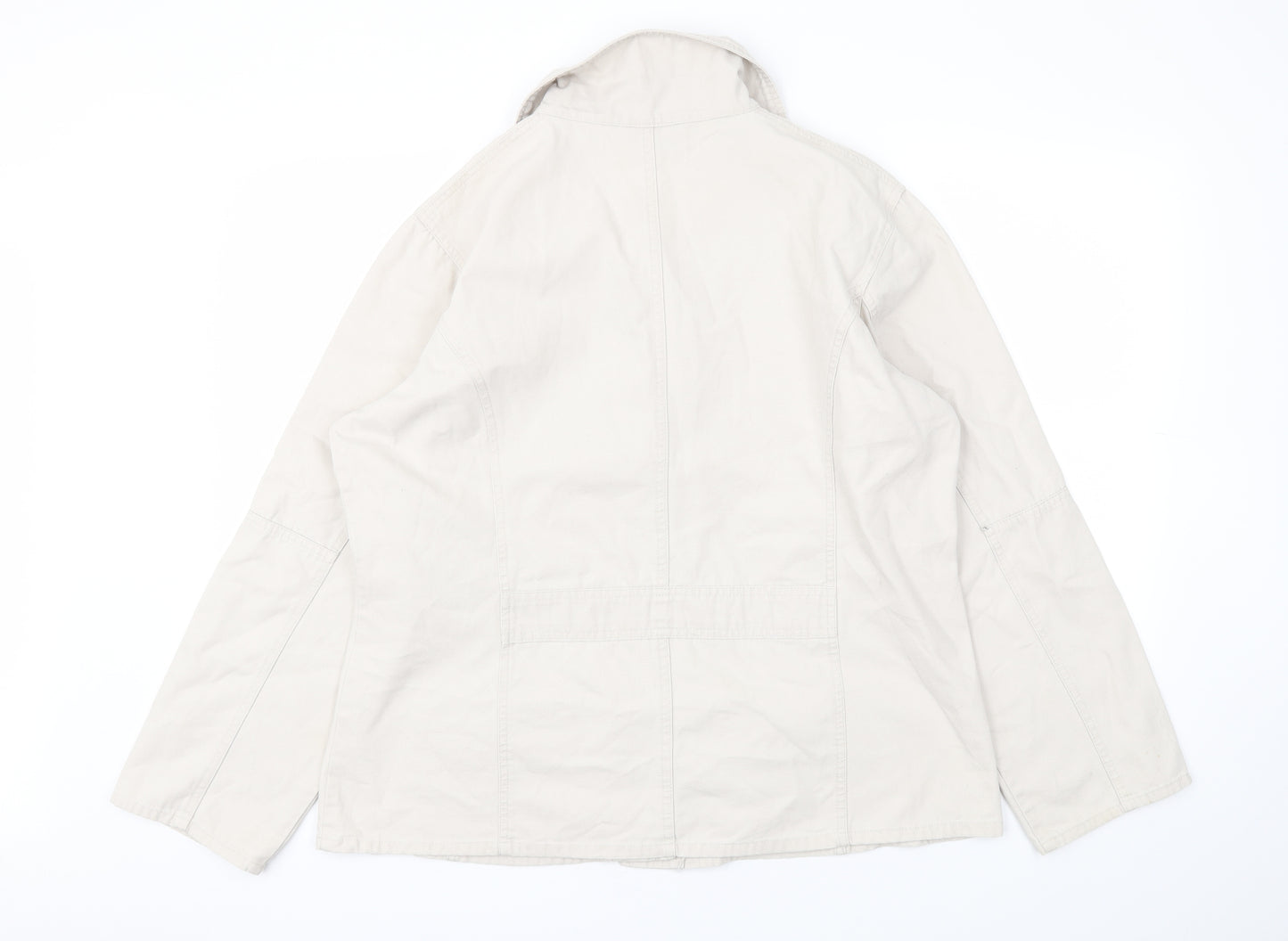 C.M.D Womens Ivory   Jacket  Size 20