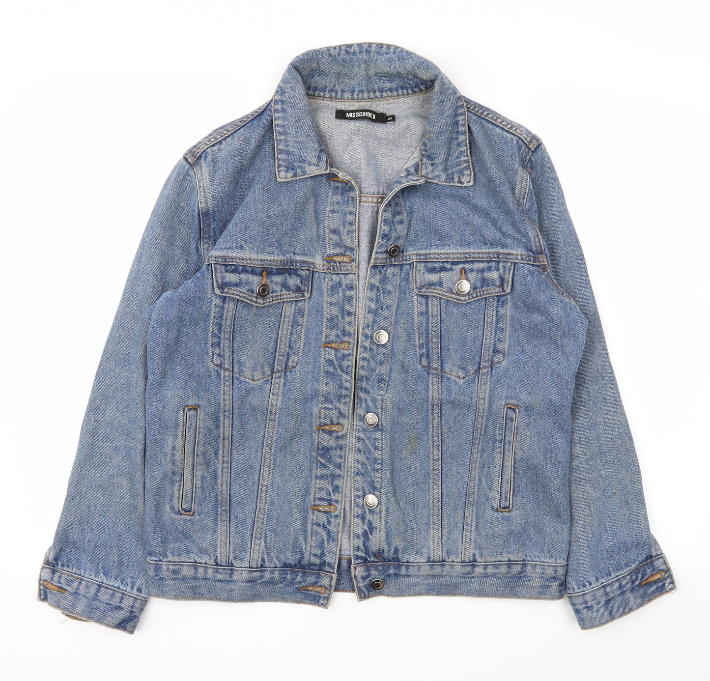 Missguided Womens Blue   Jacket  Size 8