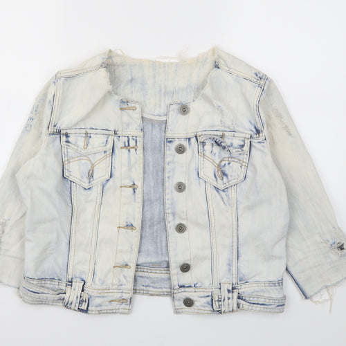 Dorothy Perkins Womens Blue   Jacket  Size 14