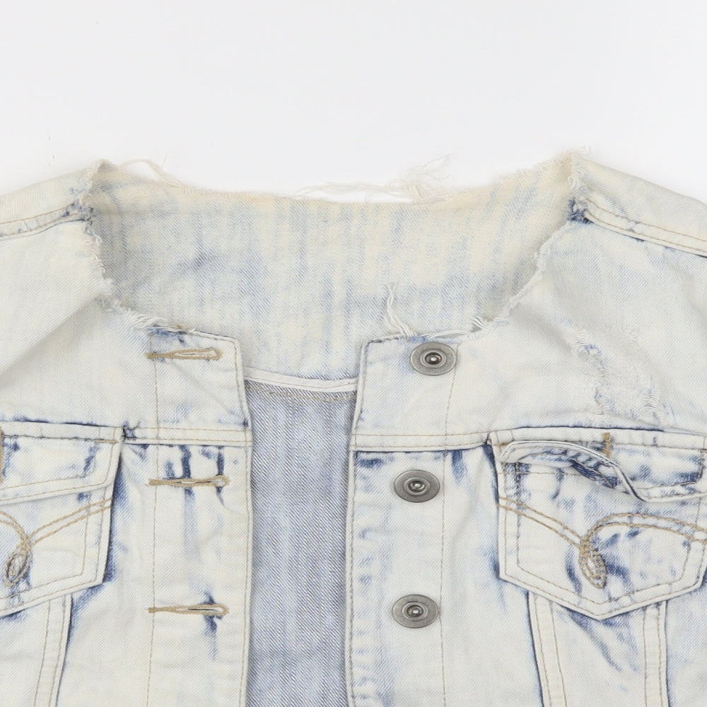 Dorothy Perkins Womens Blue   Jacket  Size 14