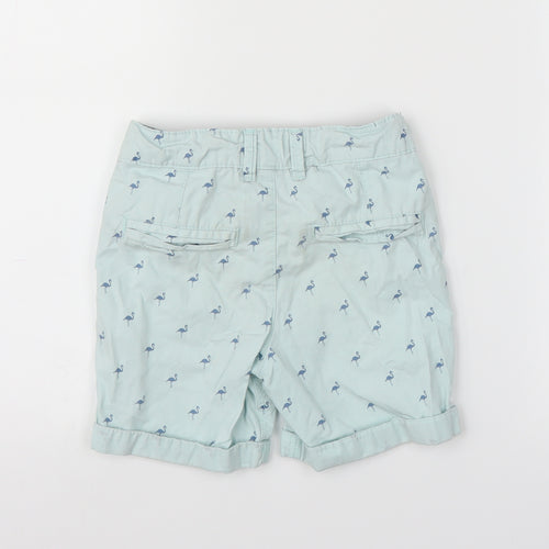 George Boys Blue   Bermuda Shorts Size 4-5 Years - Flamingos