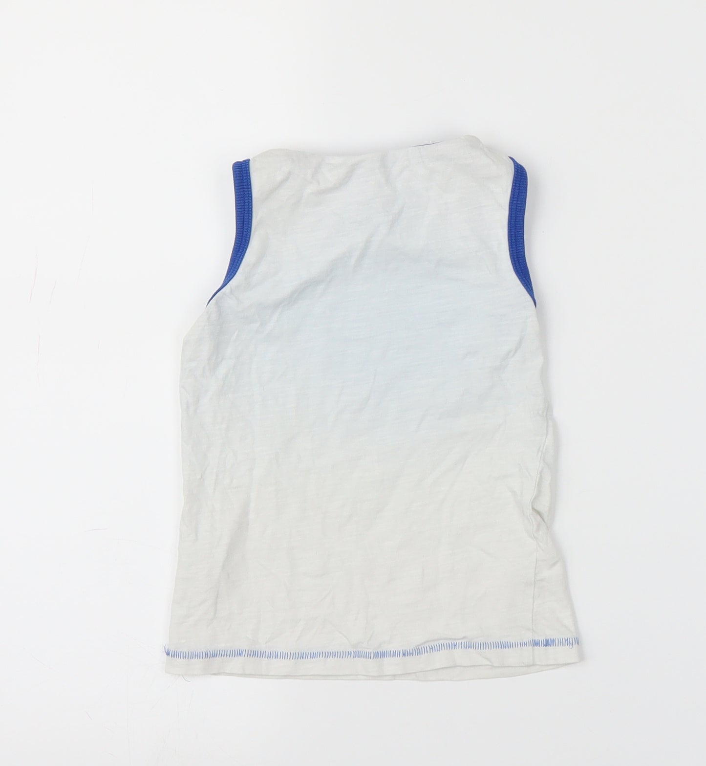 Matalan Boys White   Basic Tank Size 5 Years