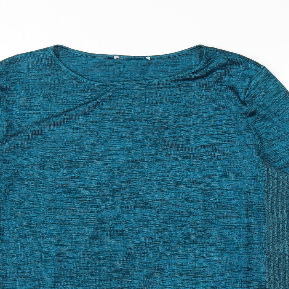 Preworn Womens Blue   Basic Blouse Size 14