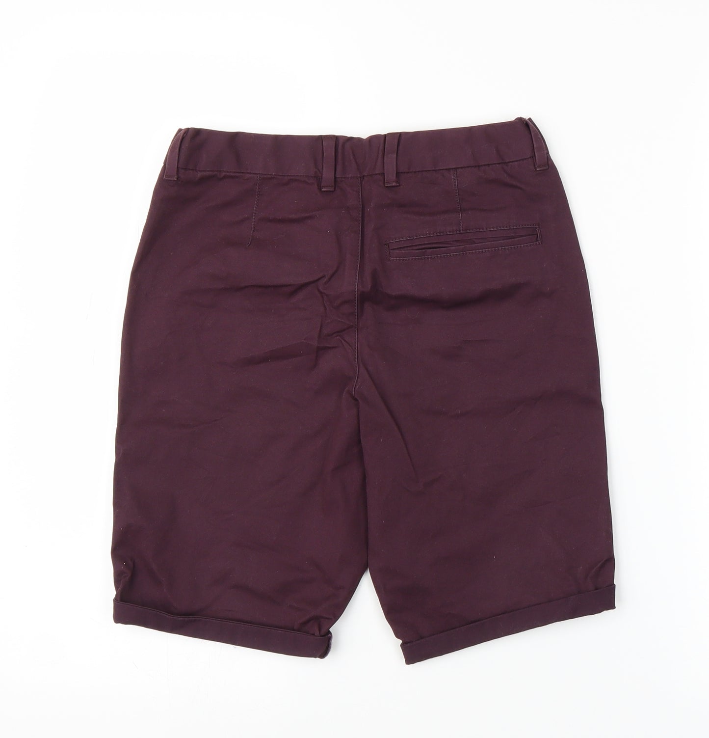 River Island Boys Purple   Chino Shorts Size 12-13 Years