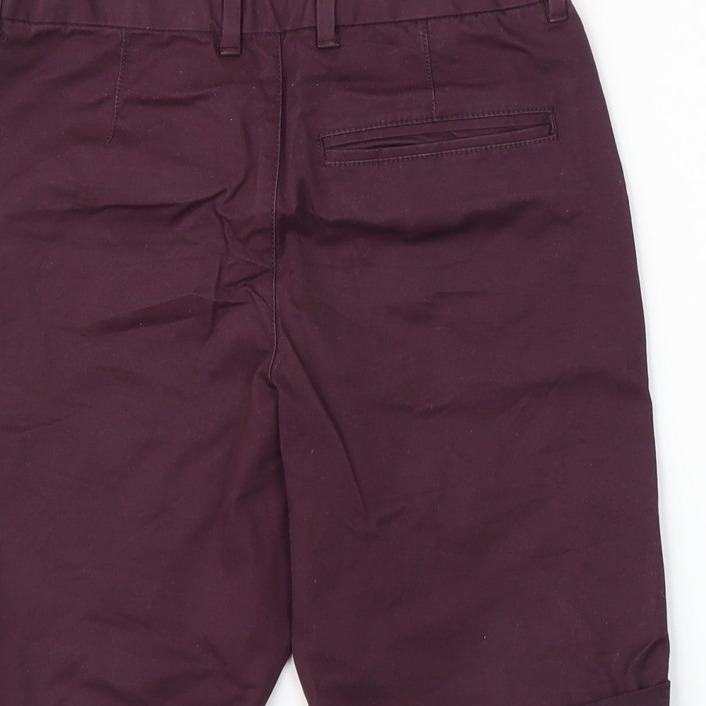 River Island Boys Purple   Chino Shorts Size 12-13 Years
