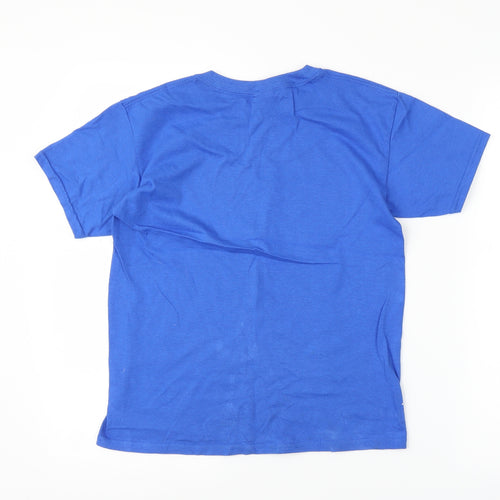 Preworn Boys Blue   Basic T-Shirt Size M