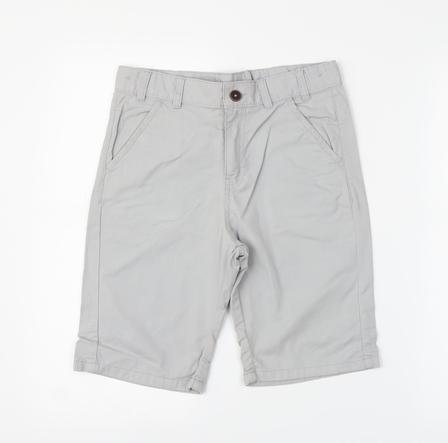 F&F Boys Grey   Bermuda Shorts Size 11 Years