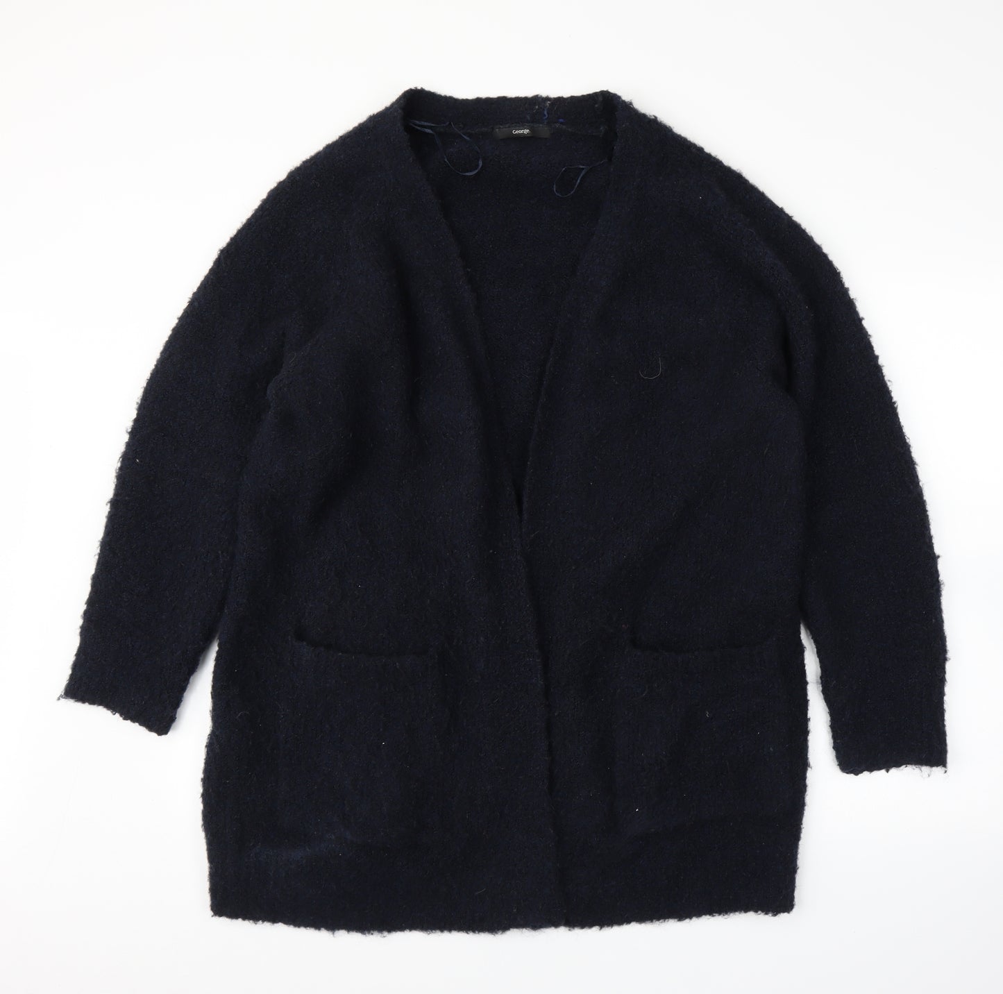 George Womens Blue   Cardigan Jumper Size XL
