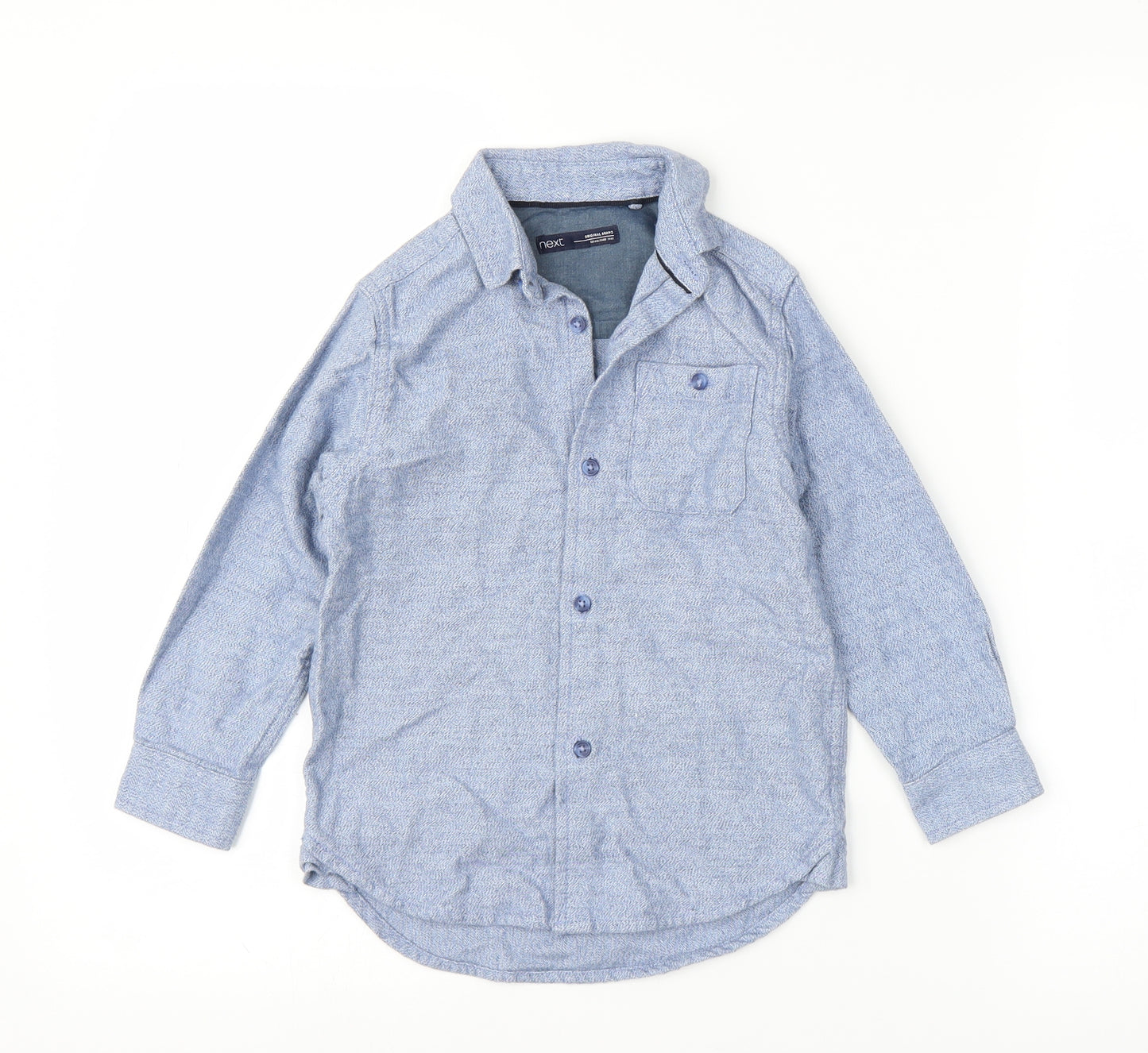 NEXT Boys Blue   Basic Button-Up Size 4 Years