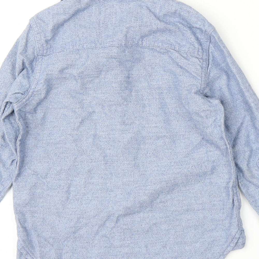 NEXT Boys Blue   Basic Button-Up Size 4 Years