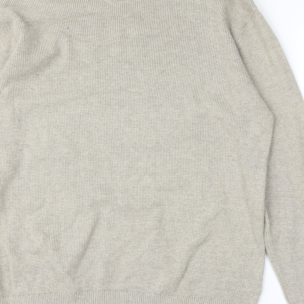 NEXT Mens Beige   Pullover Jumper Size XL