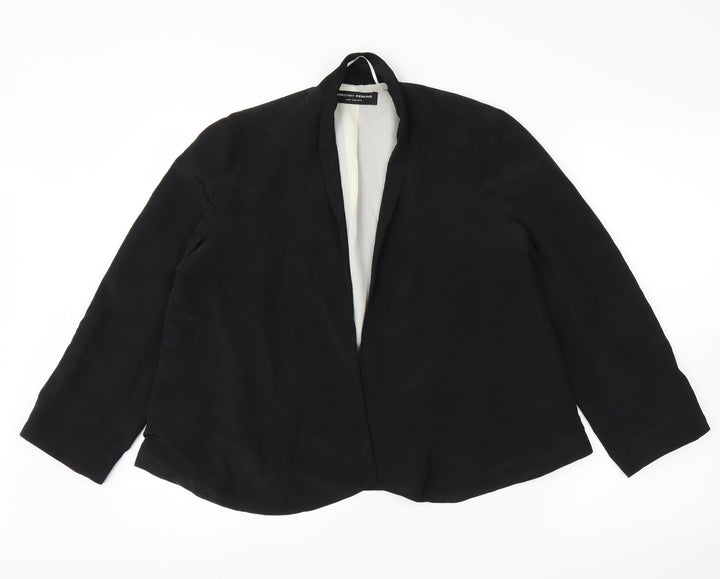 Dorothy Perkins Womens Black Cardigan Jumper Size 14