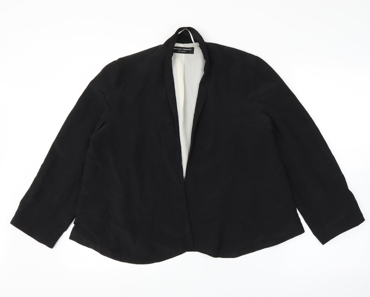 Dorothy Perkins Womens Black   Cardigan Jumper Size 14
