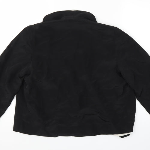 Dorothy Perkins Womens Black   Cardigan Jumper Size 14