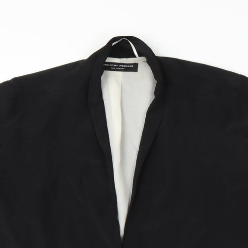 Dorothy Perkins Womens Black   Cardigan Jumper Size 14