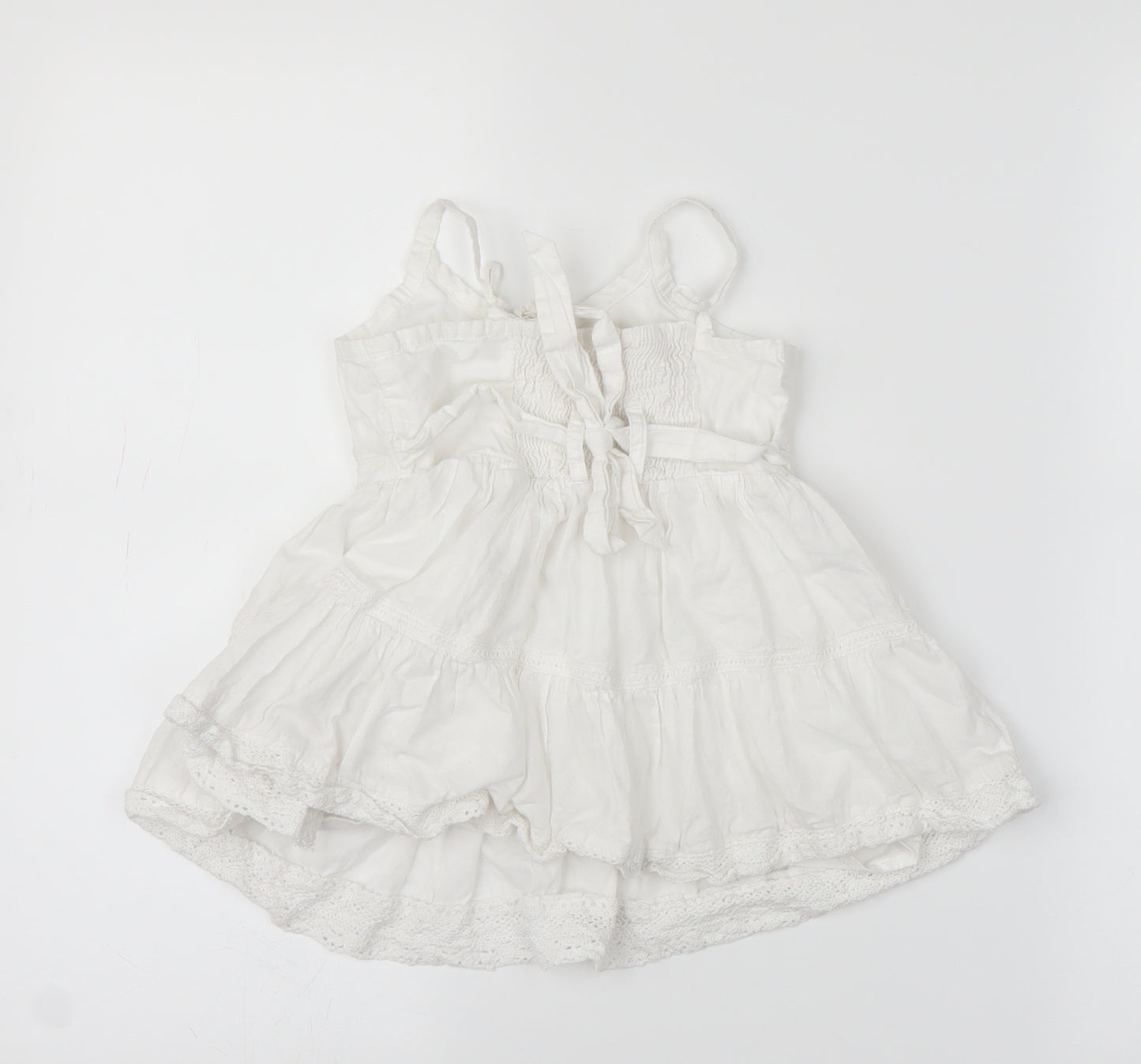 Matalan Girls White   Camisole Blouse Size 6-7 Years
