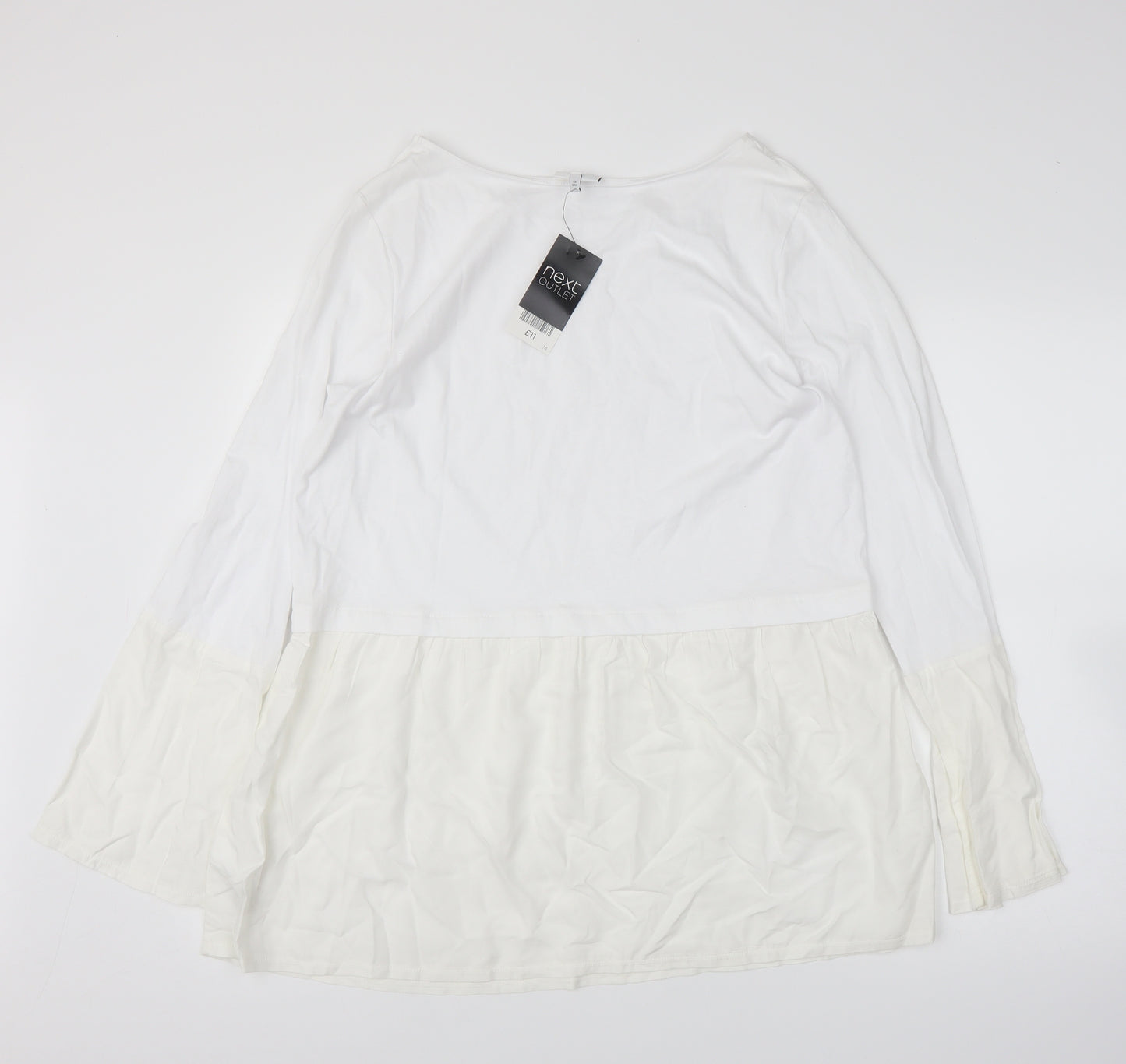 NEXT Womens White   Basic Blouse Size 14