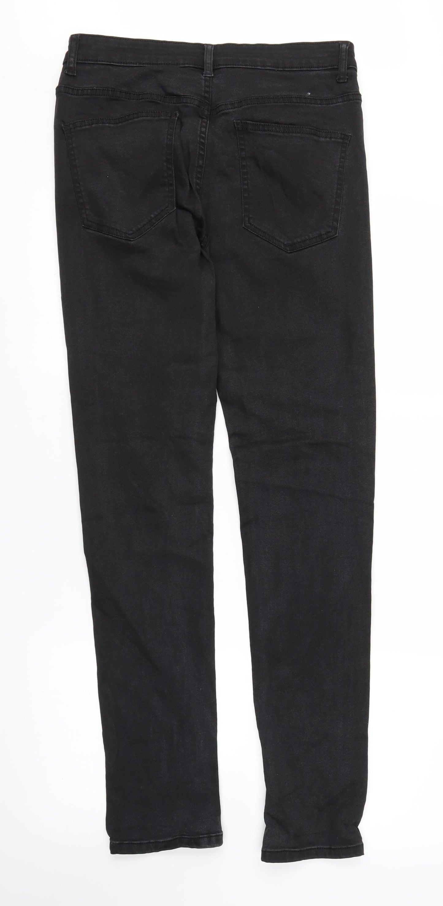 Primark Mens Black  Denim Skinny Jeans Size 30 in L32 in