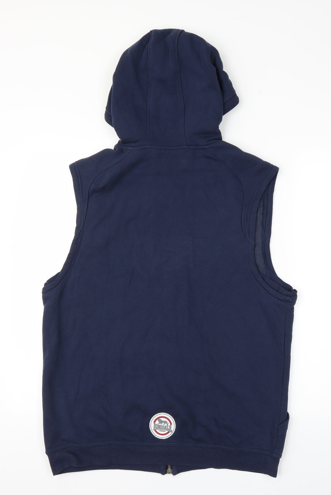 Lonsdale Mens Blue   Full Zip Hoodie Size S