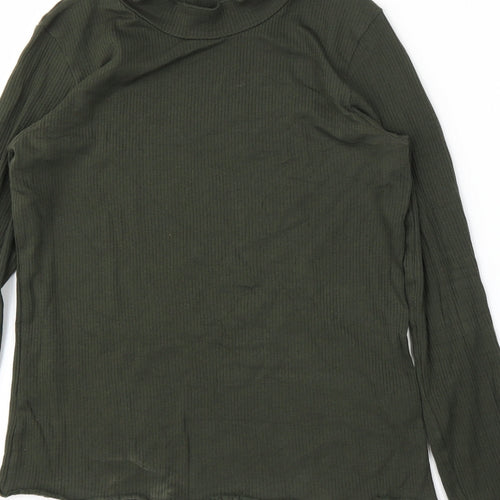 Primark Girls Green   Basic T-Shirt Size 9-10 Years