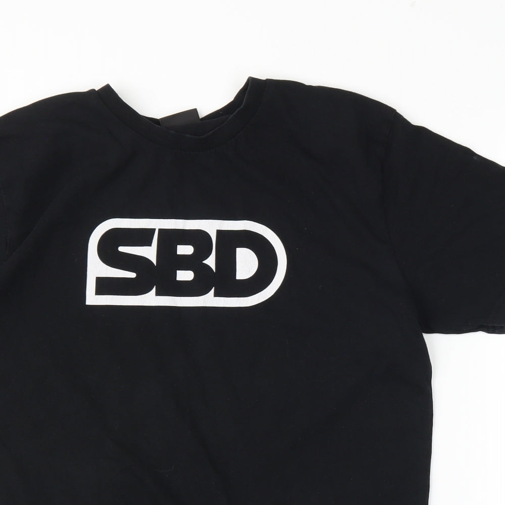SDB Mens Black    T-Shirt Size M