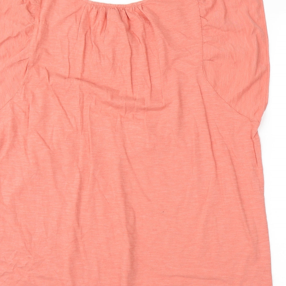TU Womens Pink   Basic Blouse Size 20