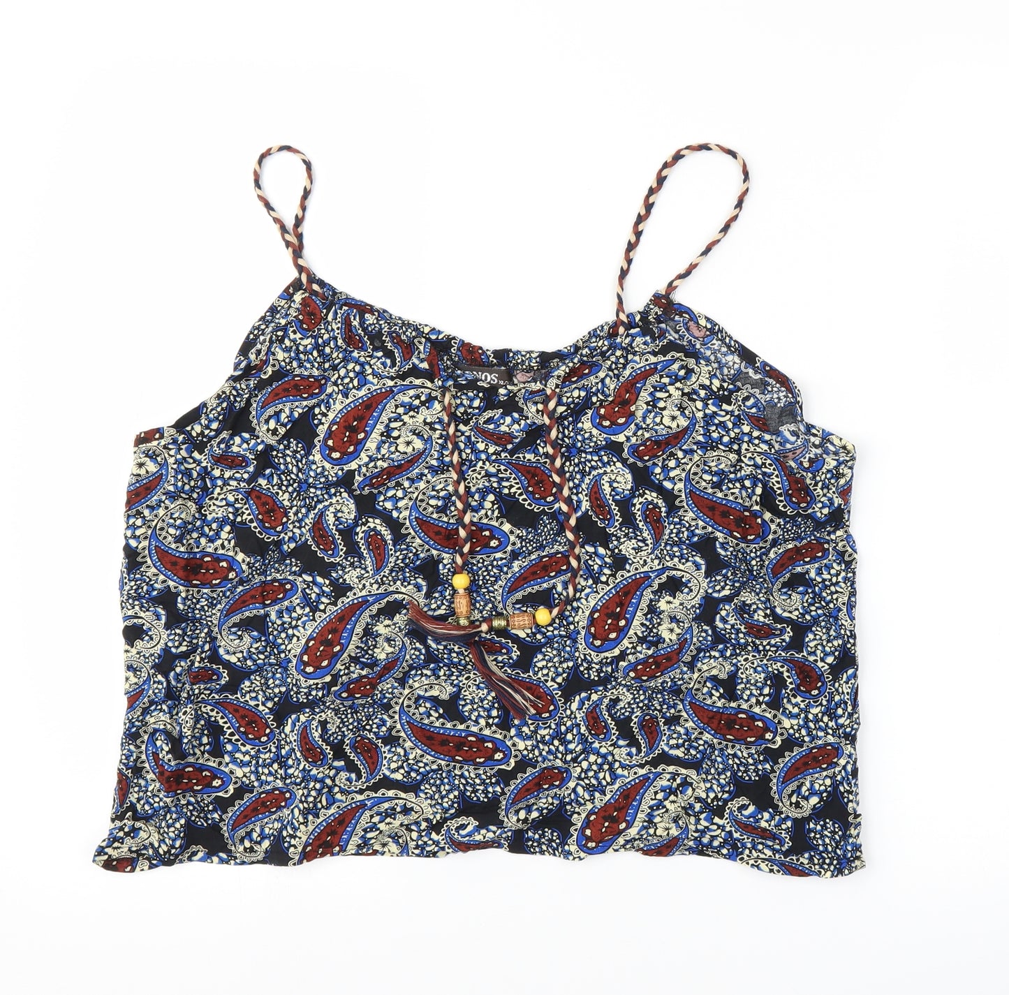 Conos Womens Multicoloured Paisley  Camisole Blouse Size XL