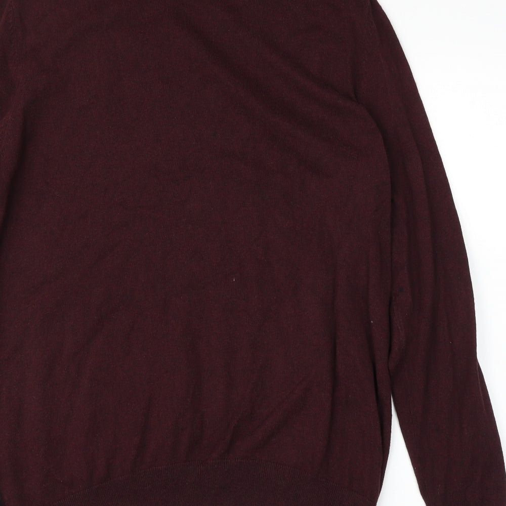 Jeff Banks Mens Purple   Pullover Jumper Size L