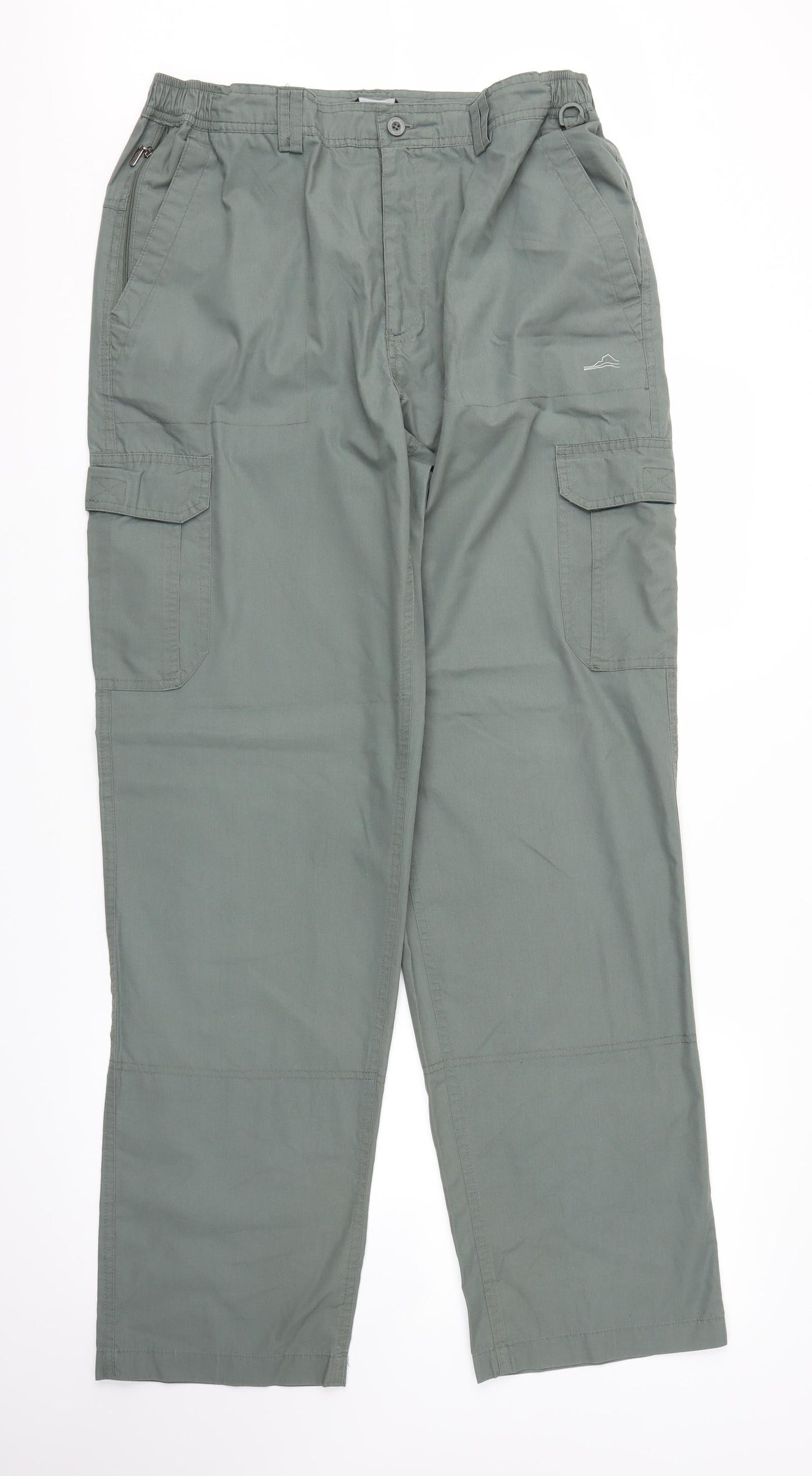 Peter Storm Mens Green   Cargo Trousers Size 34 in L33 in