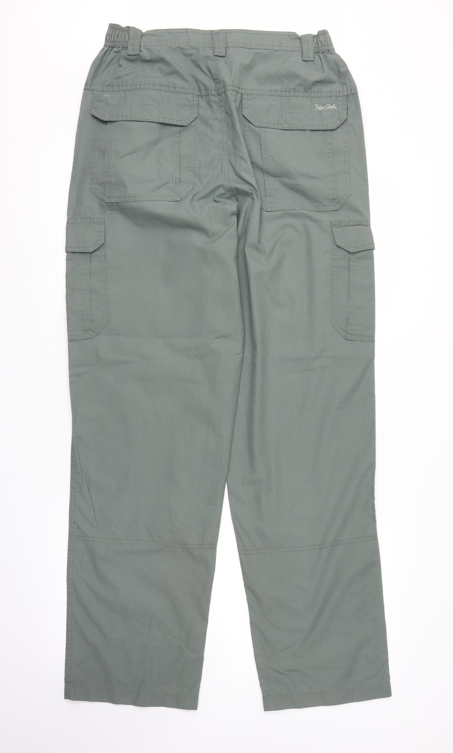 Peter Storm Mens Green   Cargo Trousers Size 34 in L33 in