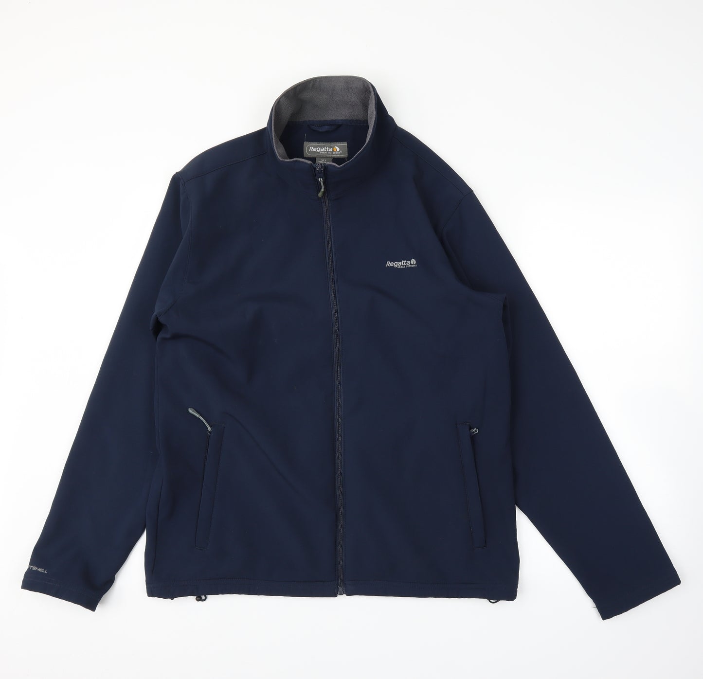 Regatta Mens Blue   Windbreaker Coat Size L