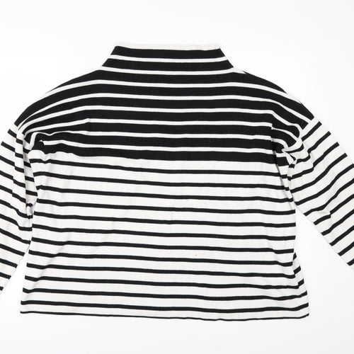 New Look Womens White   Pullover Jumper Size L