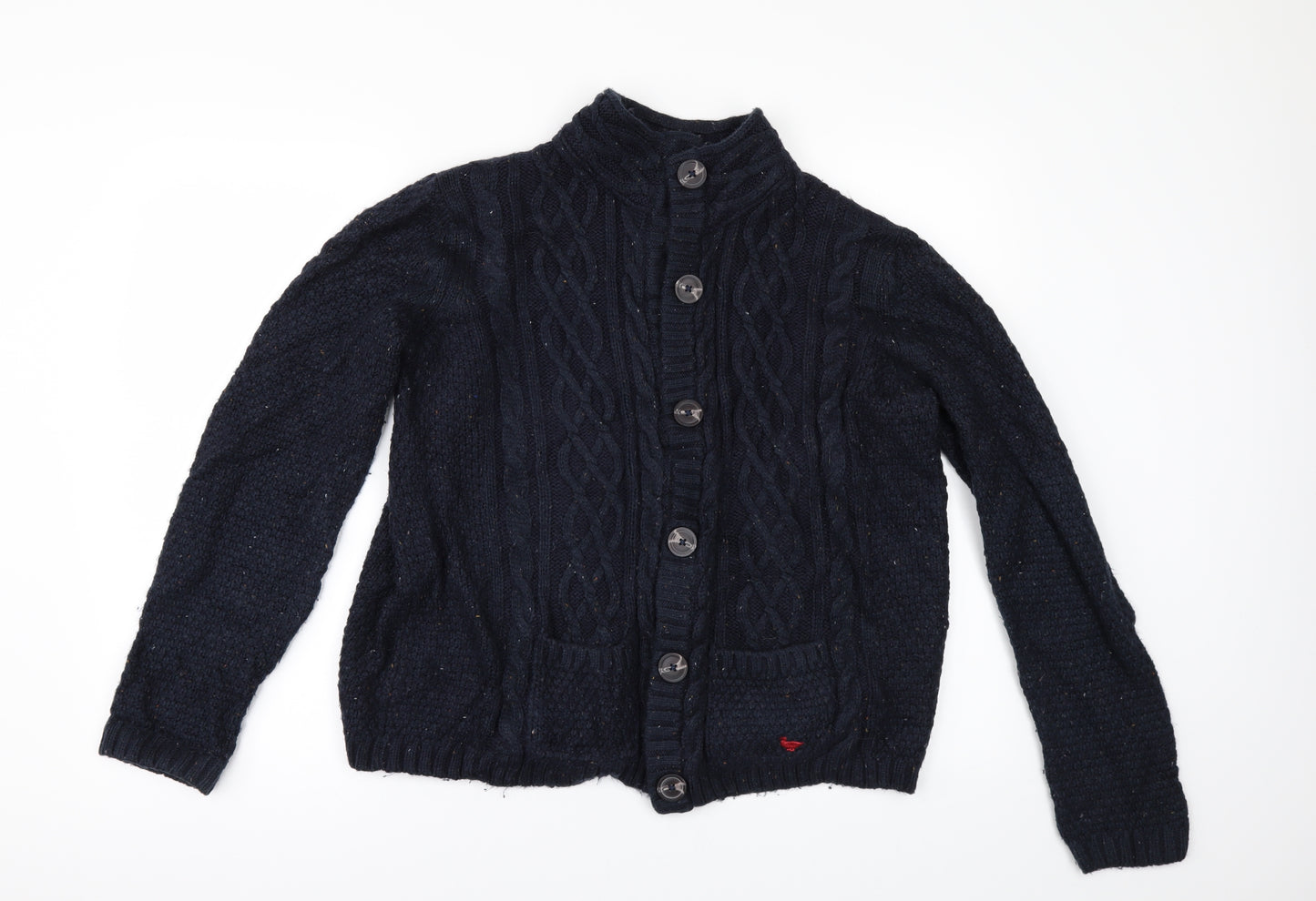 EWM Womens Blue   Cardigan Jumper Size M