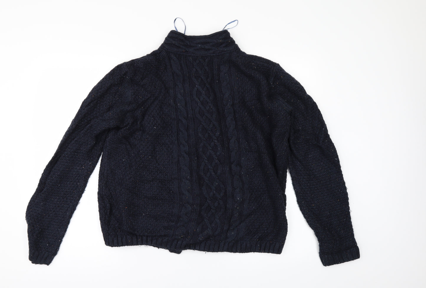 EWM Womens Blue   Cardigan Jumper Size M