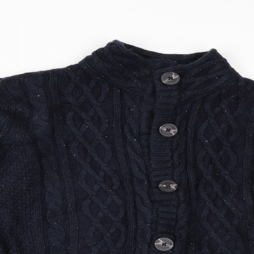 EWM Womens Blue   Cardigan Jumper Size M